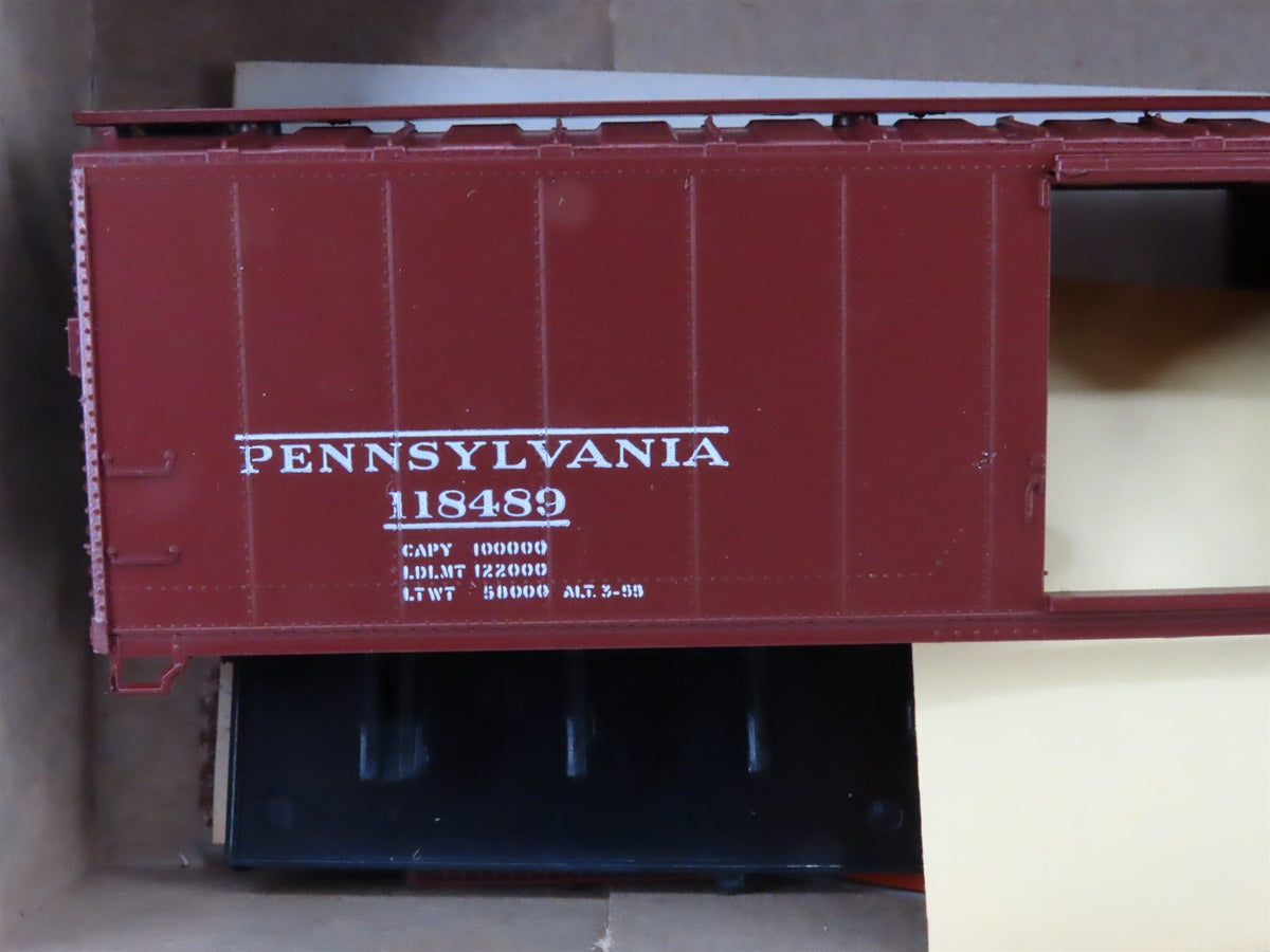 HO Scale Athearn 5059 PRR Pennsylvania 50&#39; Single Door Box Car #118489 Kit