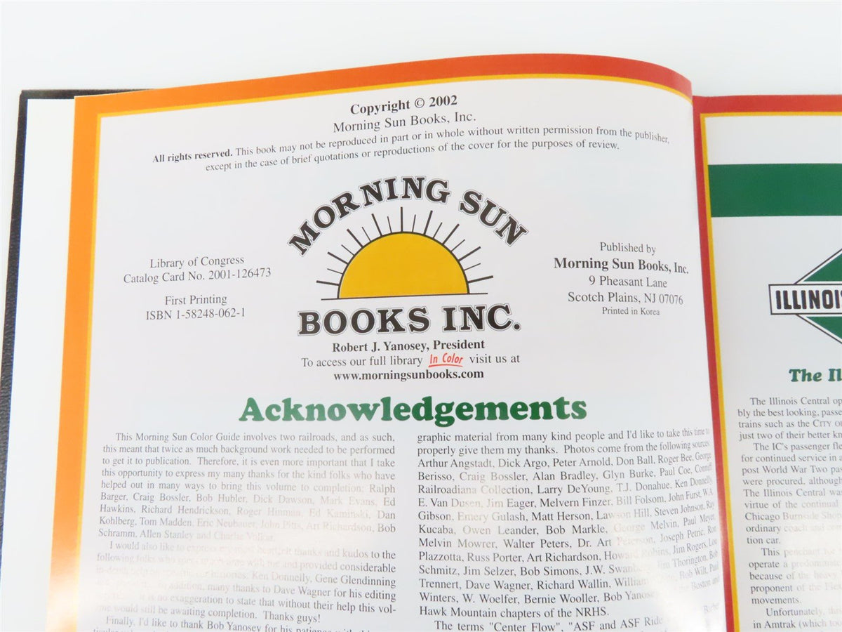 Morning Sun Books - IC/GM&amp;O Color Guide to Freight and Passenger Equipment ©2002