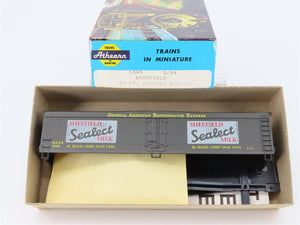 HO Scale Athearn 5343 GARE Sheffield Milk 50' Express Reefer #1004 Kit