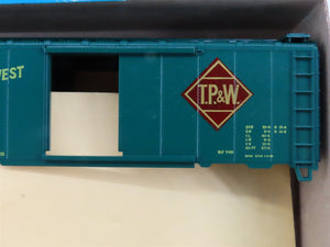 HO Scale Athearn 1236 TP&W Toledo Peoria & Western 40' Box Car #627 Kit