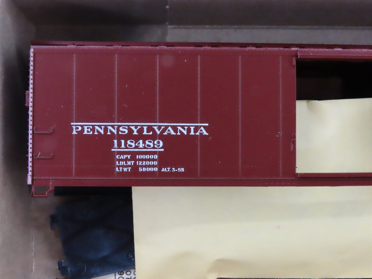 HO Scale Athearn 5059 PRR Pennsylvania 50&#39; Single Door Box Car #118489 Kit