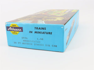 HO Scale Athearn 1336 Undecorated 50' Outside Braced Box Car Kit