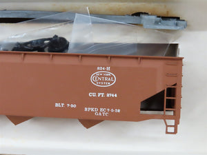 HO Scale Roundhouse MDC 1615 NYC New York Central 3-Bay Hopper #904165 Kit