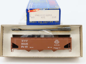 HO Scale Roundhouse MDC 1615 NYC New York Central 3-Bay Hopper #904165 Kit