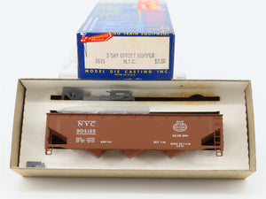 HO Scale Roundhouse MDC 1615 NYC New York Central 3-Bay Hopper #904165 Kit