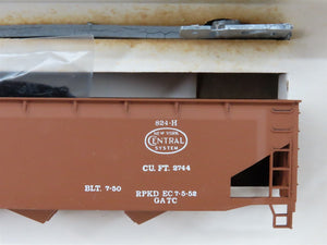 HO Scale Roundhouse MDC 1615 NYC New York Central 3-Bay Hopper #904165 Kit