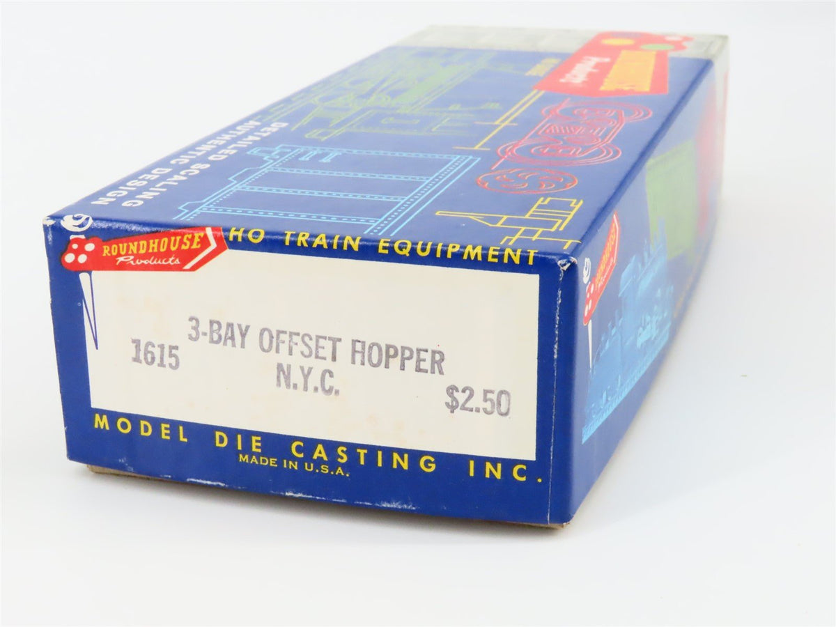 HO Scale Roundhouse MDC 1615 NYC New York Central 3-Bay Hopper #904165 Kit