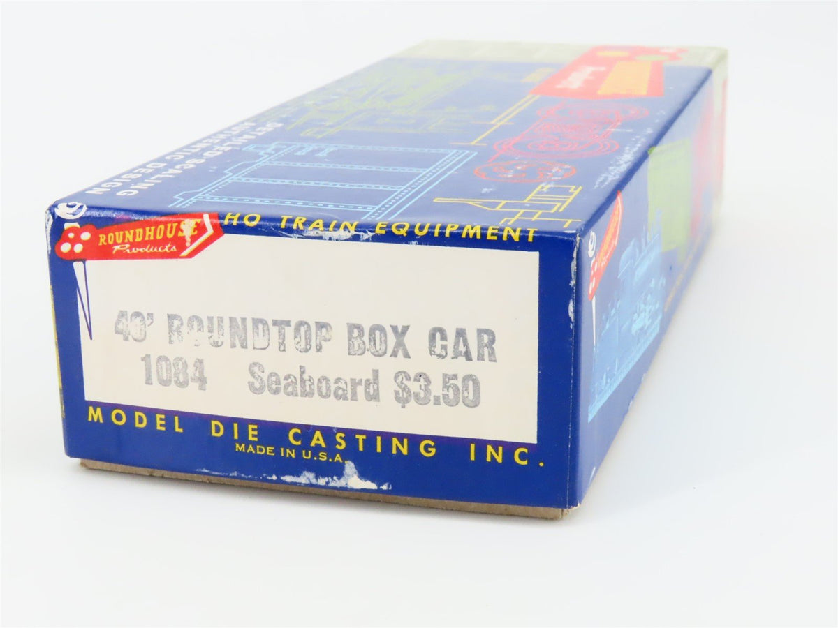 HO Scale Roundhouse MDC 1084 SAL Seaboard 40&#39; Roundtop Box Car #24116 Kit