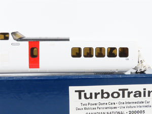 HO Rapido 200005 CN Canadian TurboTrain Gas Turbine Set w/ DCC & Sound Bad Gears