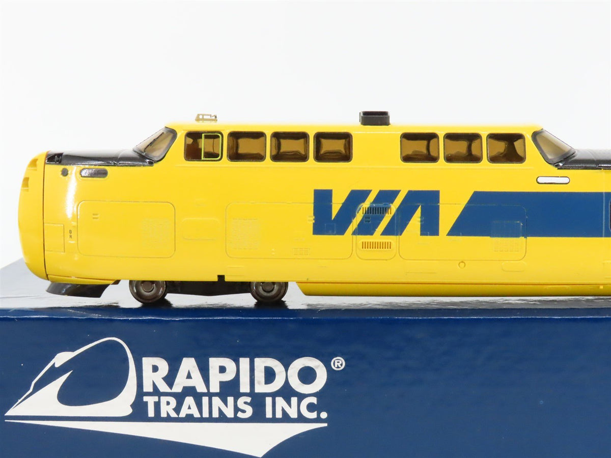 HO Rapido 200006 VIA Rail TurboTrain Gas Turbine Set w/ DCC &amp; Sound - Bad Gears