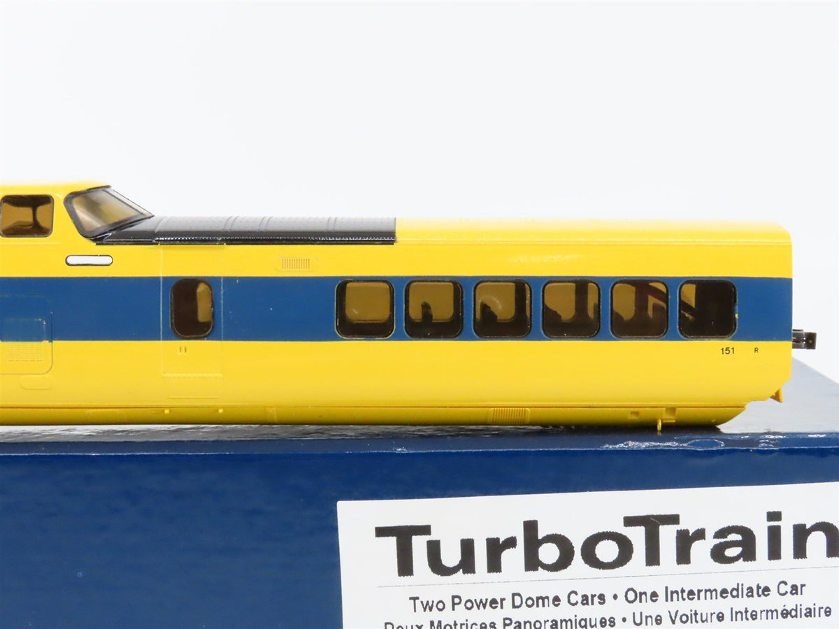 HO Rapido 200006 VIA Rail TurboTrain Gas Turbine Set w/ DCC &amp; Sound - Bad Gears