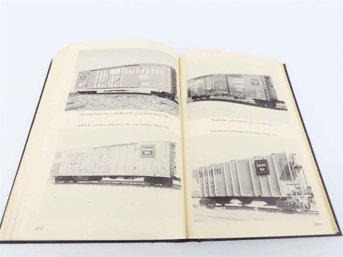 Burlington Route - A History of the Burlington Lines by Overton ©1965 HC Book