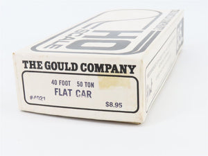 HO Scale The Gould Company 4021 Undecorated 40' Flat Car Kit