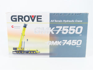 1:50 Scale Manitowoc Die-Cast Grove GMK7550 All Terrain Hydraulic Crane