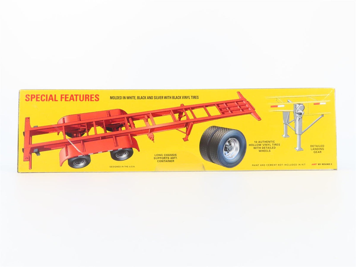 1:24 Scale AMT 1196/08 40&#39; Container Trailer Kit - Sealed