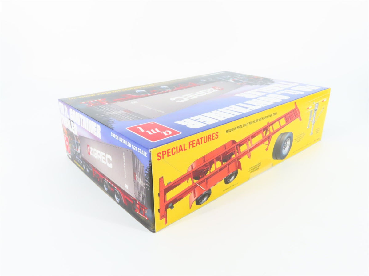 1:24 Scale AMT 1196/08 40&#39; Container Trailer Kit - Sealed