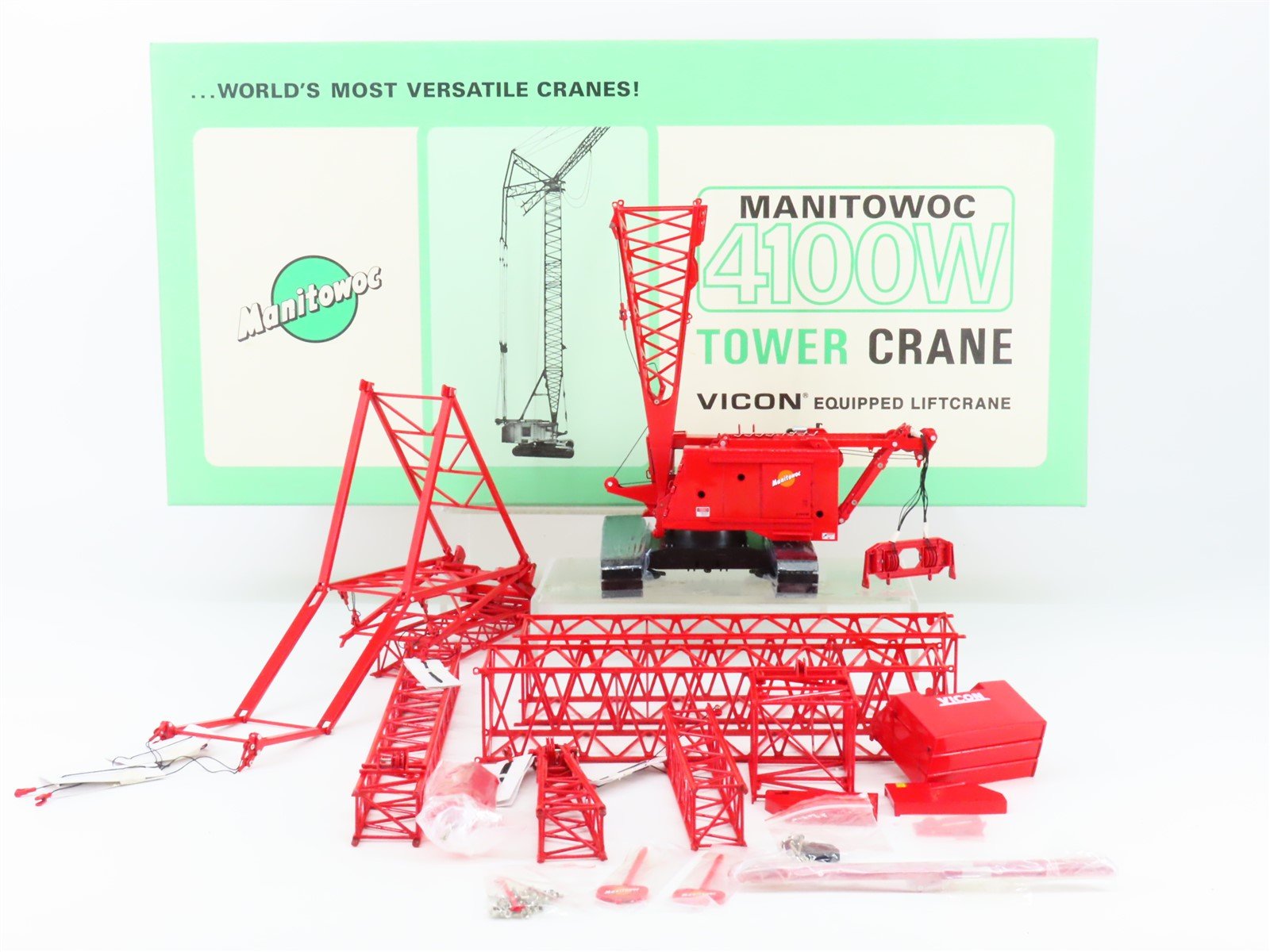 1:50 Scale Manitowoc TWH052 Die-Cast Manitowoc 4100W Crane