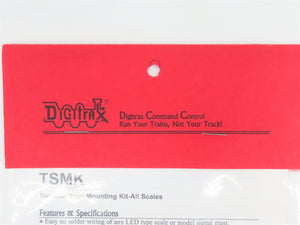 LOT of 5 Digitrax TSMK Terminal Strip Mounting Kit - All Scales