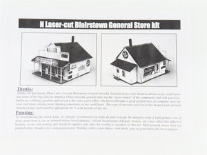 N 1/160 Scale Blair Line Laser Kit #080 Blairstown General Store