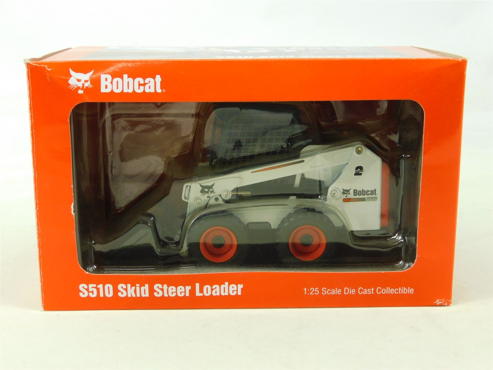 1:25 Scale Die-Cast Bobcat 6989074 S510 Skid Steer Loader - Model Train  Market