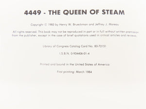 449: The Queen Of Steam by Henry Brueckman & Jeffrey Moreau ©1983 HC Book