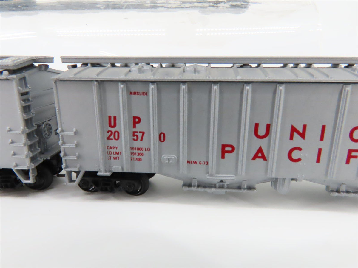 N Delaware Valley A110 UP Union Pacific 50&#39; Airslide Covered Hoppers 3-Pack