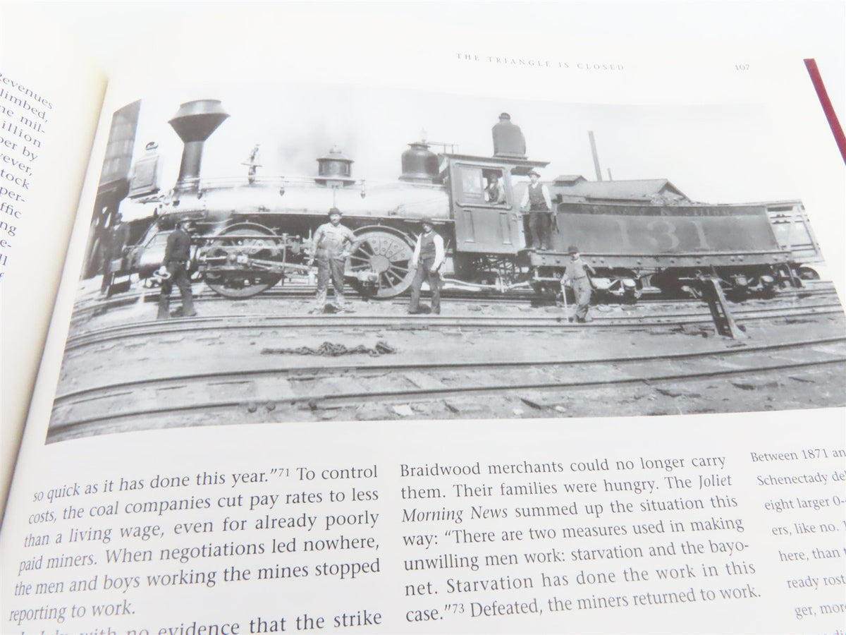 The Chicago &amp; Alton Railroad - The Only Way by Gene V. Glendinning ©2002 HC Book