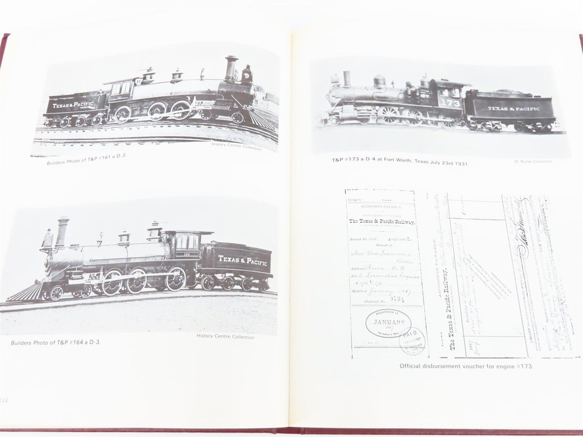 Texas &amp; Pacific From Ox Teams To Eagles by D. Watson &amp; S. Brown ©1978 HC Book