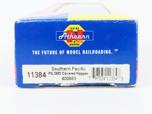 N Scale Athearn 11384 SP Southern Pacific PS 2893 3-Bay Covered Hopper #400883