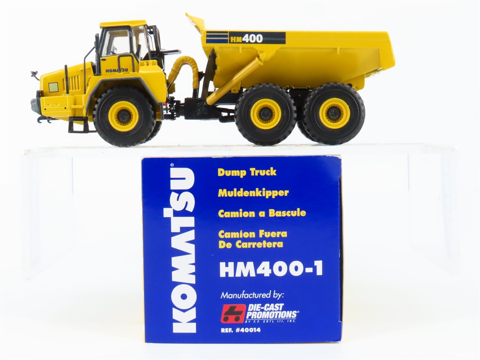 1:50 Scale Die-Cast Promotions 40014 Komatsu HM400-1 Dump Truck