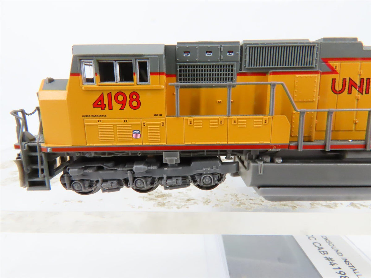 N Scale KATO 176-7608 UP Union Pacific EMD SD70M Diesel #4198 w/DCC &amp; Sound