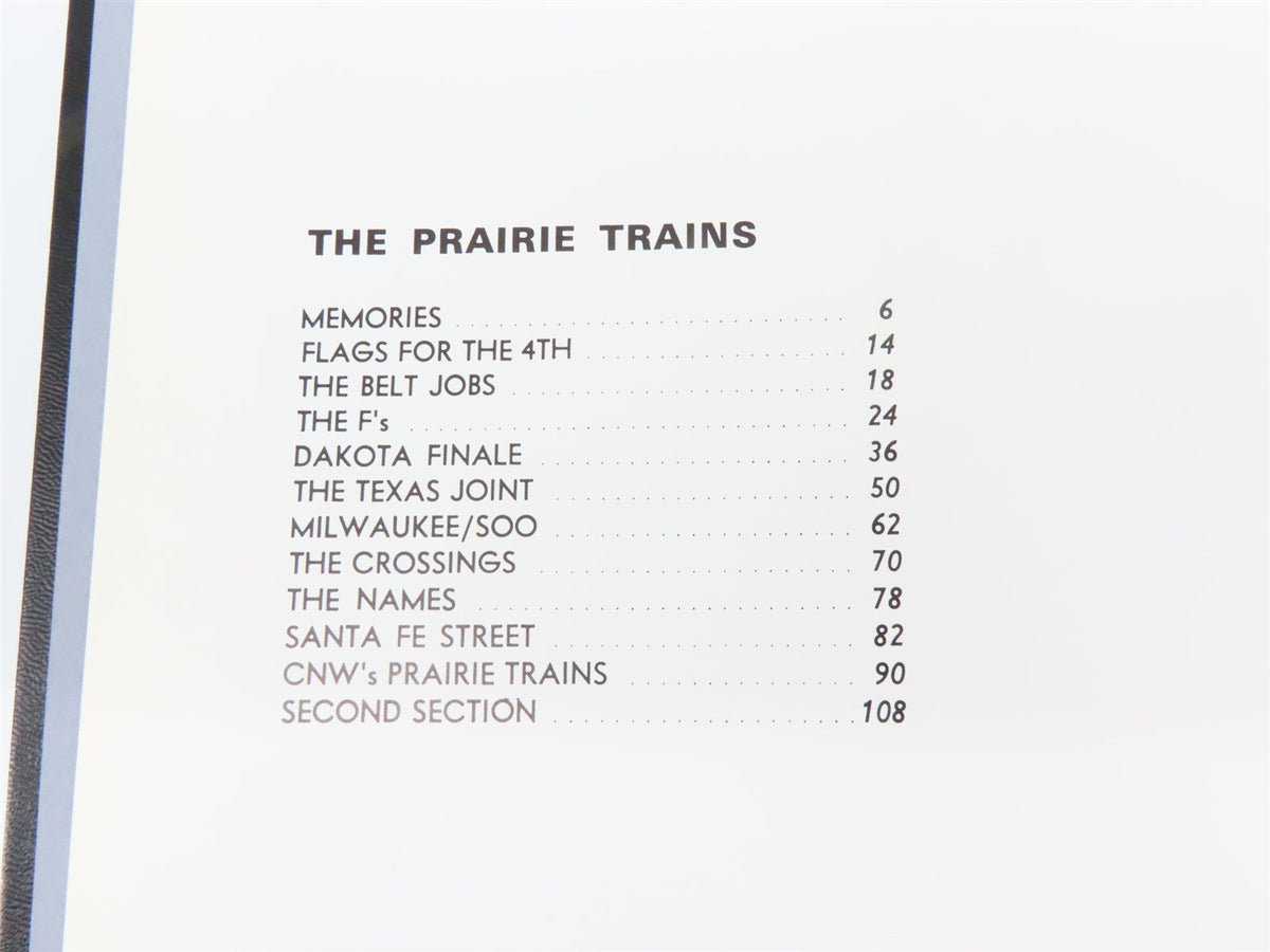 The Prairie Trains by Robert P. Olmsted ©1989 HC Book