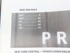 West End Rails: NYC•PRR•PC•EL•CR• by Robert P. Olmsted ©1992 HC Book