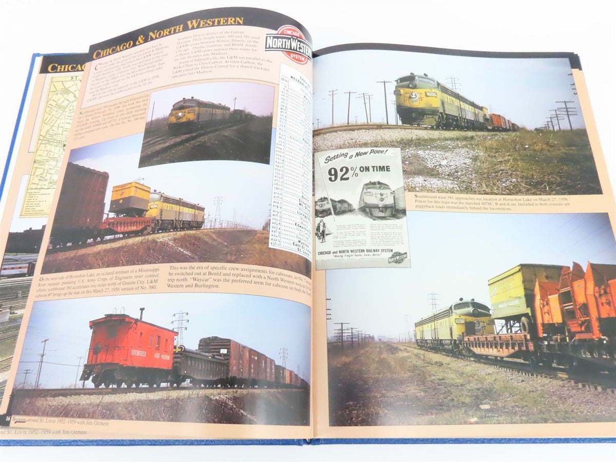 Morning Sun Trackside Around St. Louis w/ Jim Ozment by J. Sandrin ©2000 HC Book