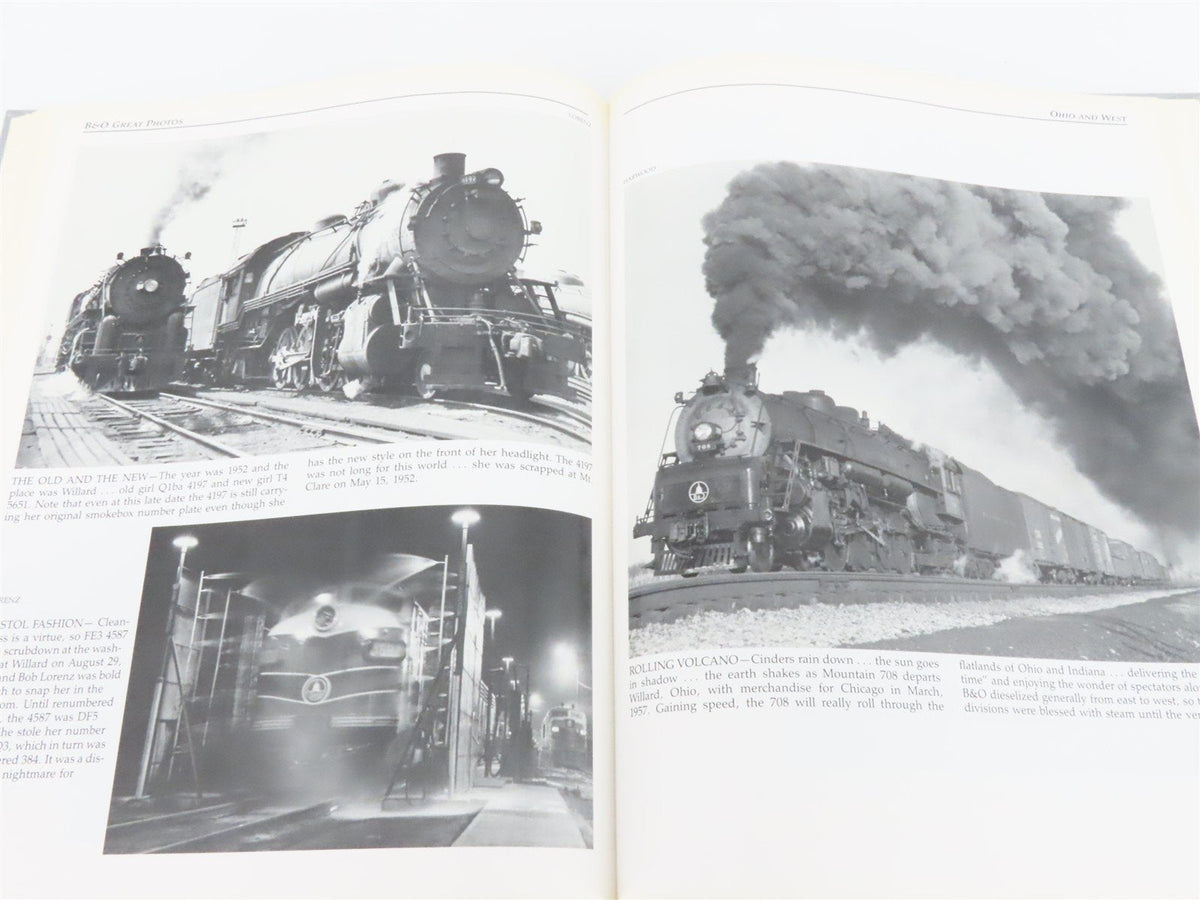 B&amp;O Great Photos...a portfolio by Charles S. Roberts ©1994 HC Book - SIGNED