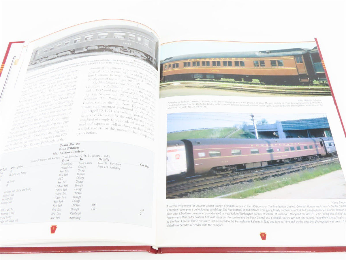 PRR Passenger Trains, Consists &amp; Cars 1952 Vol. I East-West Trains by Stegmaier