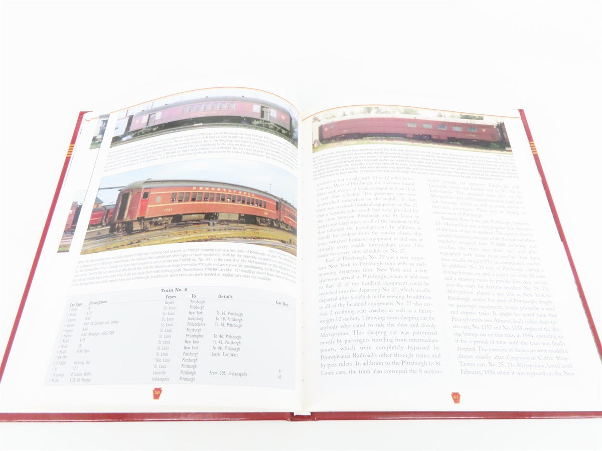 PRR Passenger Trains, Consists &amp; Cars 1952 Vol. I East-West Trains by Stegmaier