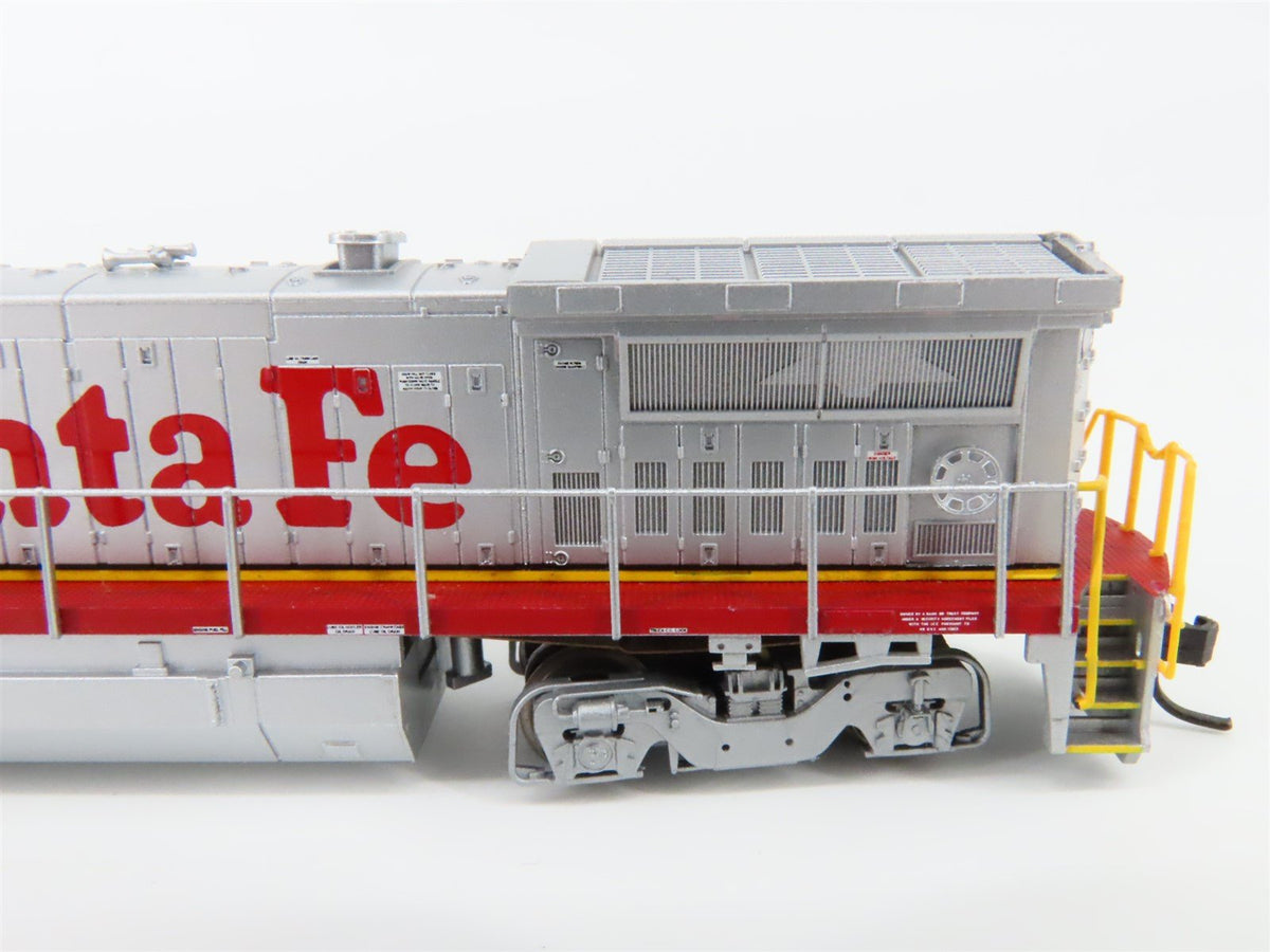 N Scale Atlas 48814 ATSF Santa Fe &quot;Warbonnet&quot; GE Dash 8-40BW Diesel #563 w/DCC