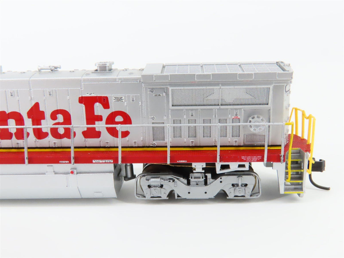 N Scale Atlas 48802 ATSF Santa Fe &quot;Warbonnet&quot; GE Dash 8-40BW Diesel #502 w/DCC