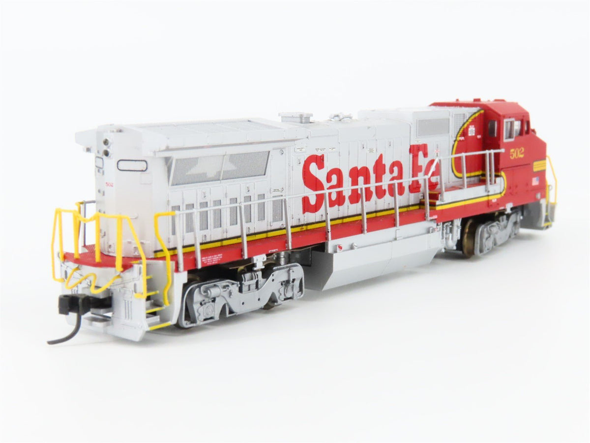 N Scale Atlas 48802 ATSF Santa Fe &quot;Warbonnet&quot; GE Dash 8-40BW Diesel #502 w/DCC