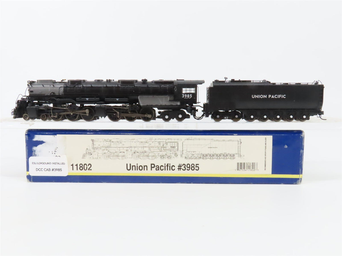 N Athearn 11802 UP Union Pacific 4-6-6-4 Challenger Steam #3985 w/DCC &amp; Sound