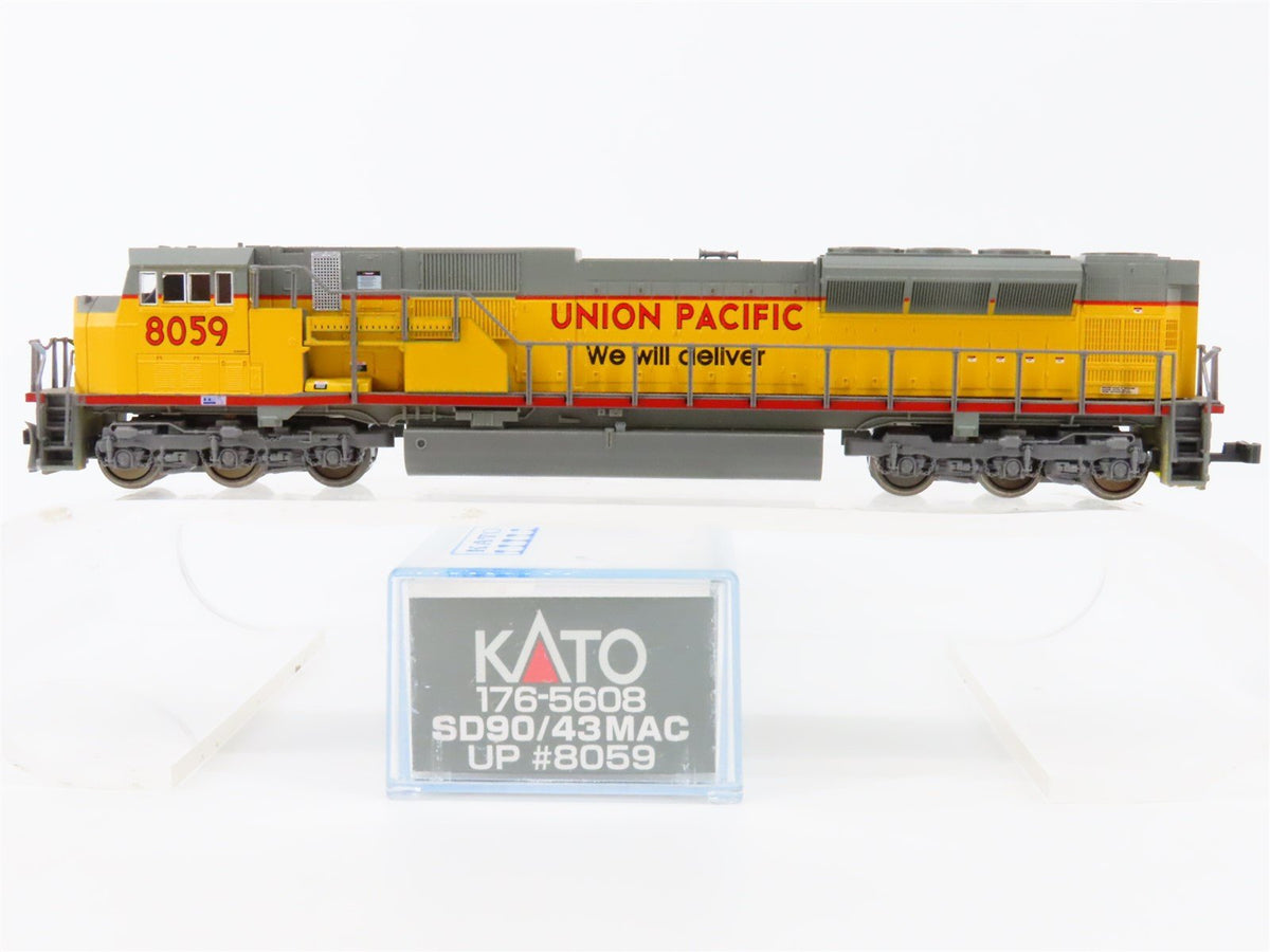 N KATO 176-5608 UP &quot;We Will Deliver&quot; EMD SD90/43MAC Diesel #8059 w/DCC &amp; Sound