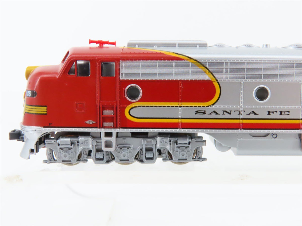 N Scale KATO 176-5304 ATSF Santa Fe &quot;Warbonnet&quot; EMD E8/9A Diesel #86L w/DCC