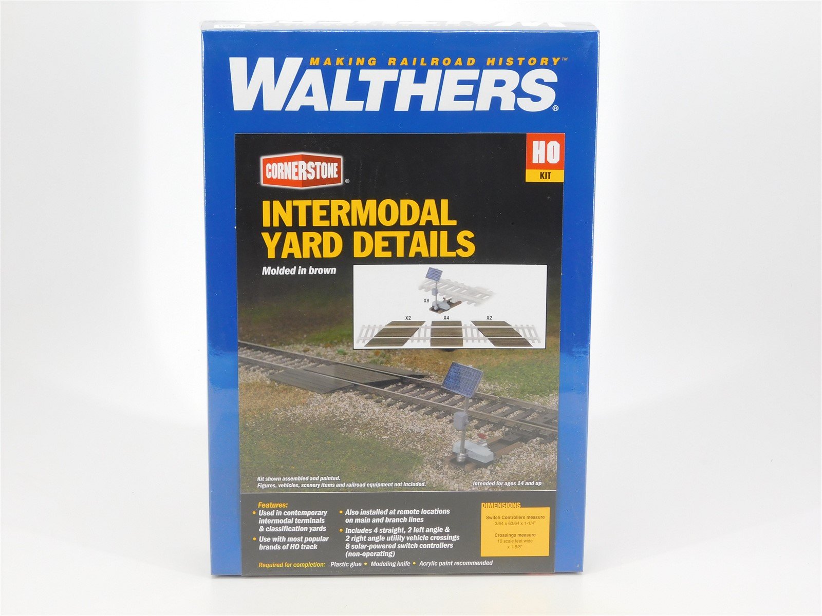 HO Scale Walthers Cornerstone Kit #933-4124 Intermodal Yard Details - SEALED