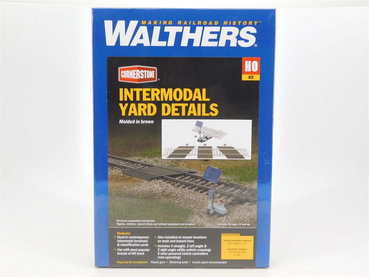 HO Scale Walthers Cornerstone Kit #933-4124 Intermodal Yard Details - SEALED