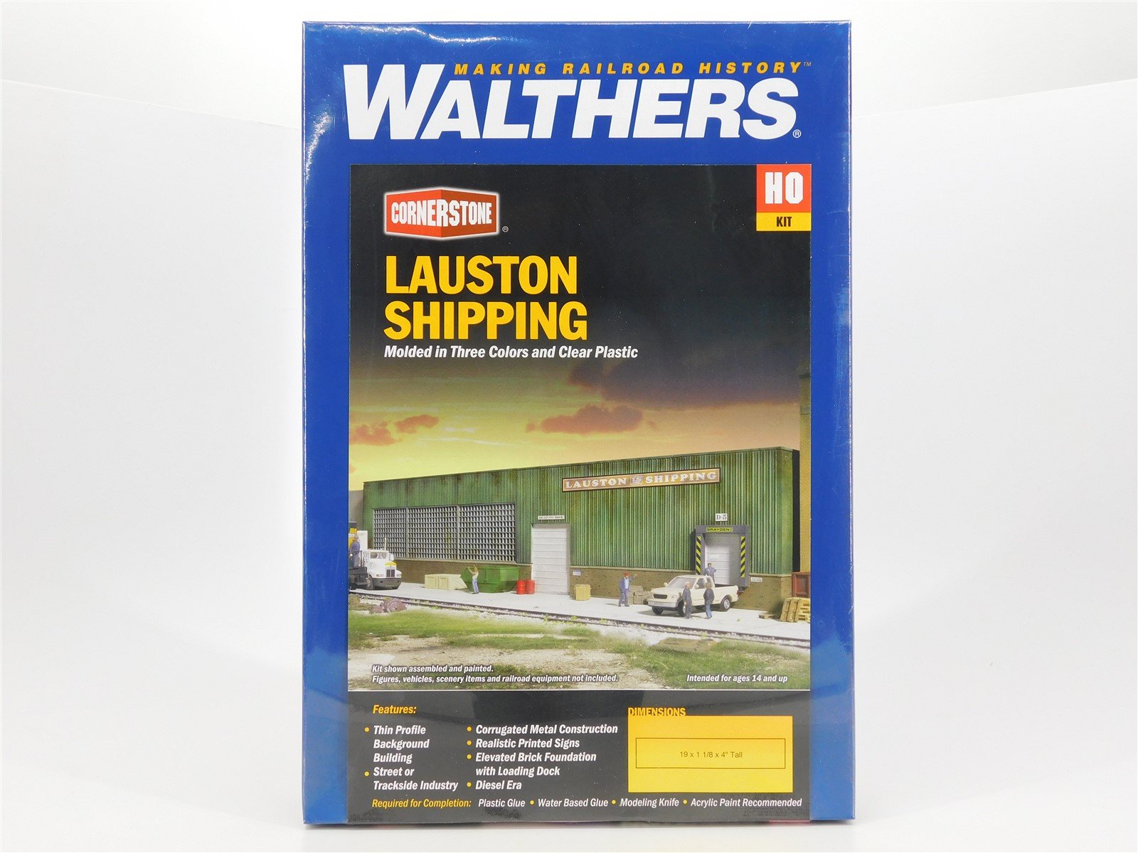 HO Walthers Cornerstone Kit #933-3191 Lauston Shipping - SEALED