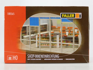 HO Scale Faller Kit #180565 Shop's Interior Equipment w/ LED Room Lighting