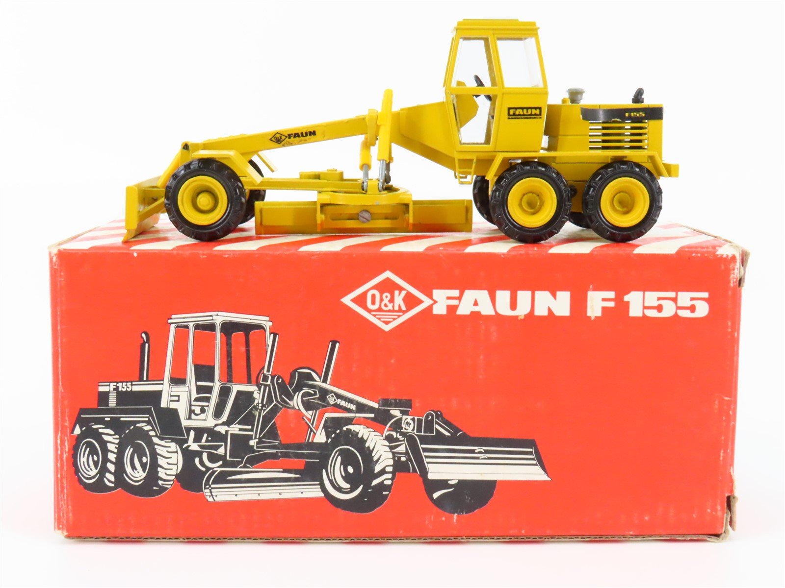 1:50 Scale Die-Cast Conrad 2680 O&K Faun F155 Road Grader