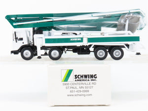 1:50 Scale Die-Cast Zweigle 10/2001MB Schwing S47SX Truck Mounted Concrete Pump