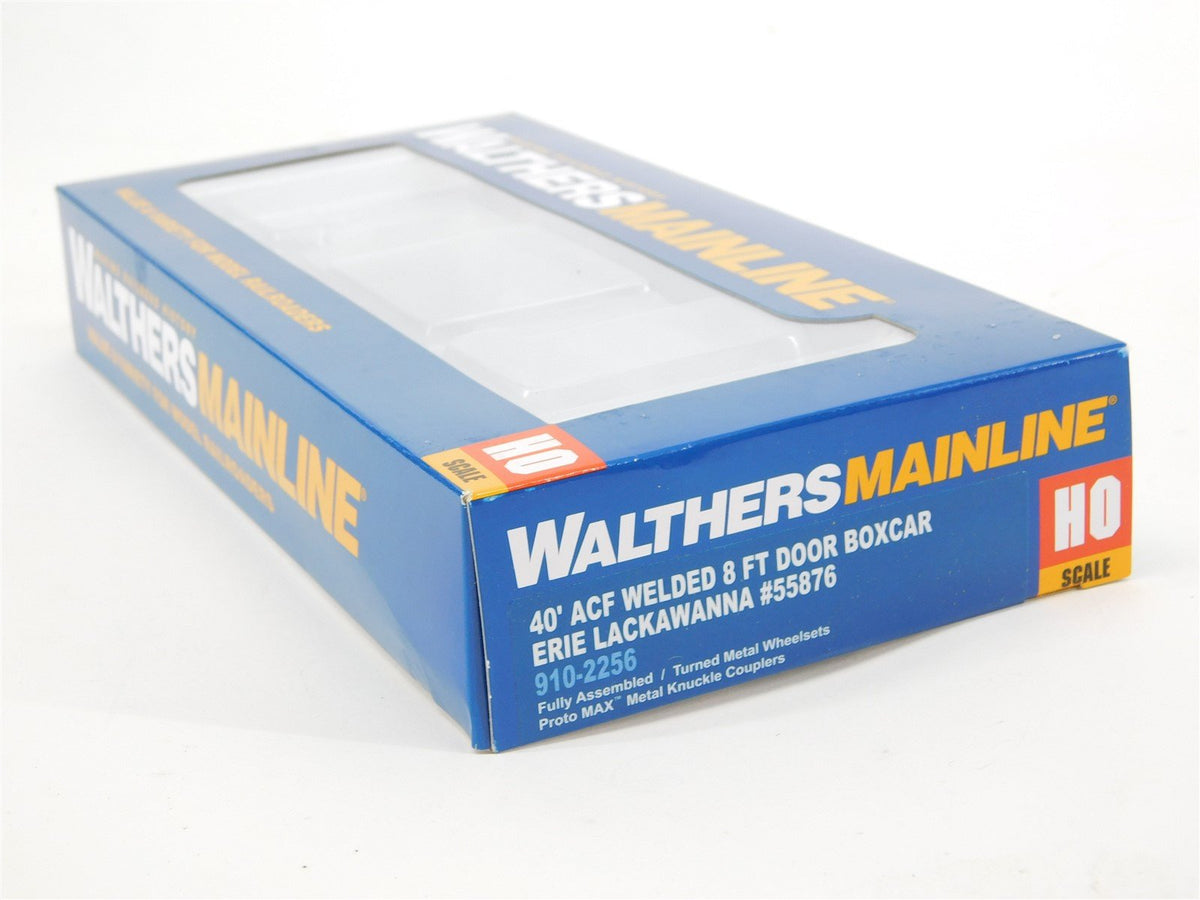 HO Scale Walthers Mainline #910-2256 EL Erie Lackawanna 40&#39; Box Car #55876